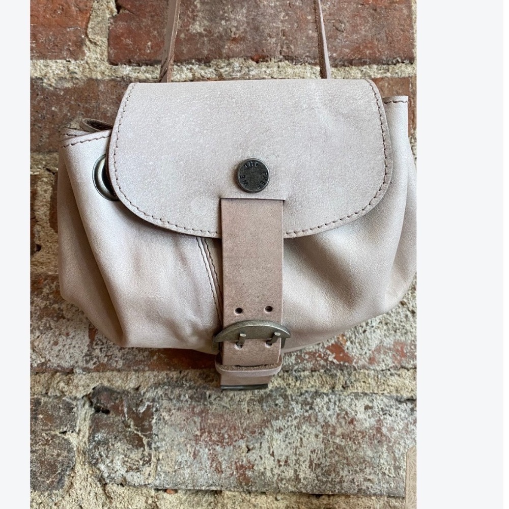 We The Free Free People Leather Comeback Crossbody Bag Mini Festival Purse
